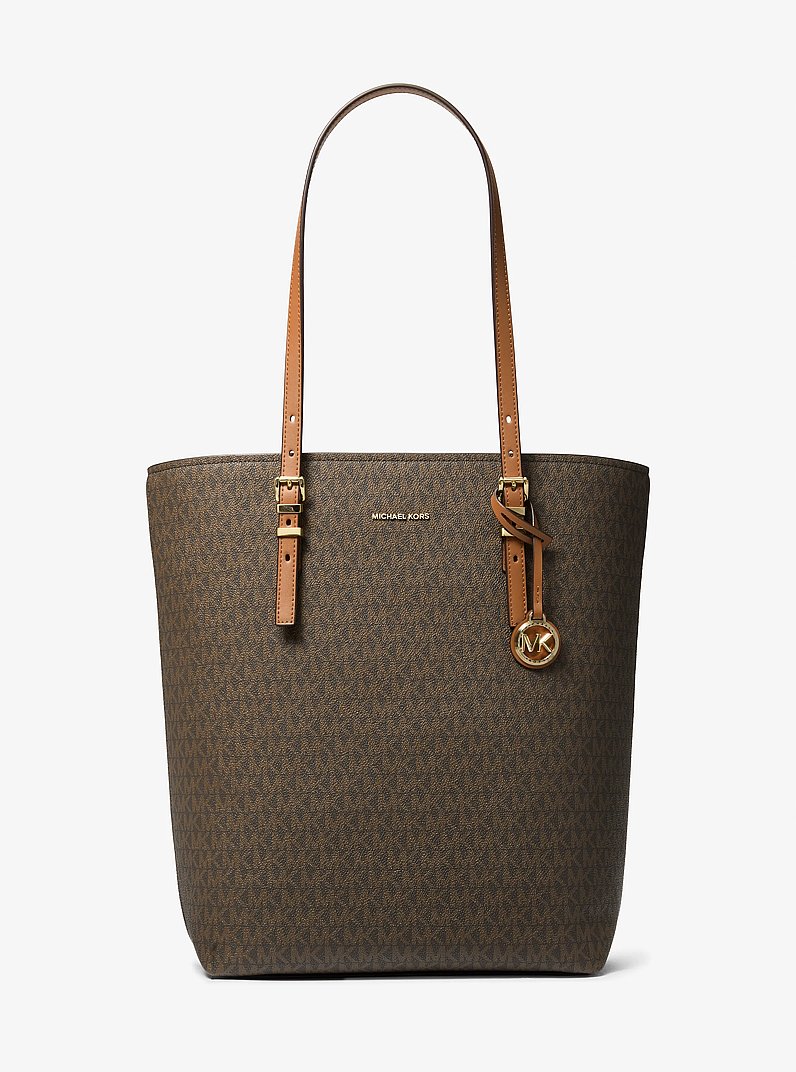 Shopper Quinn Large mit Signature-Logomuster in BRN/EICHELBR | Michael Kors