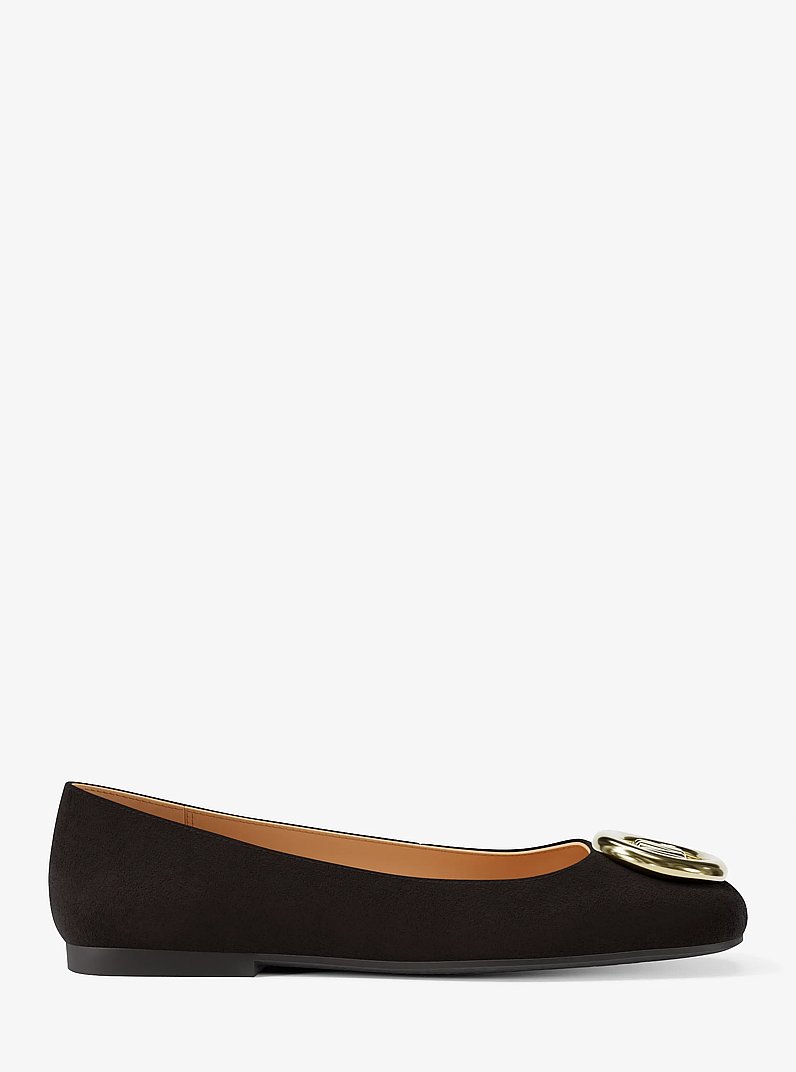 Milan Suede Ballet Flat in CHOCOLATE | Michael Kors