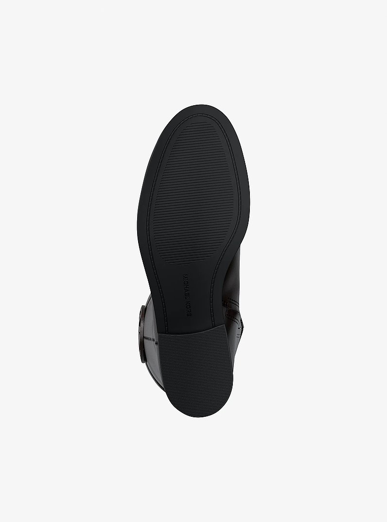 Botte Kimmee en cuir in CHOCOLAT | Michael Kors