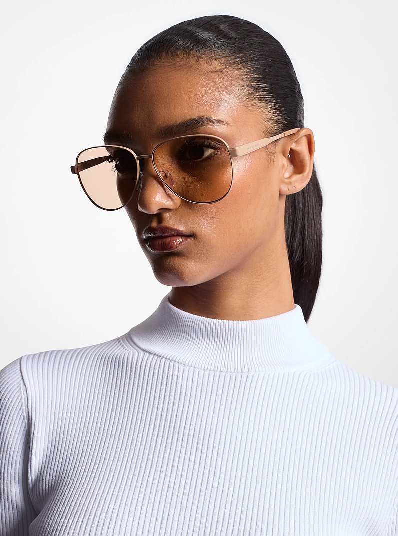 Sonnenbrille Biarritz in KAMEL | Michael Kors