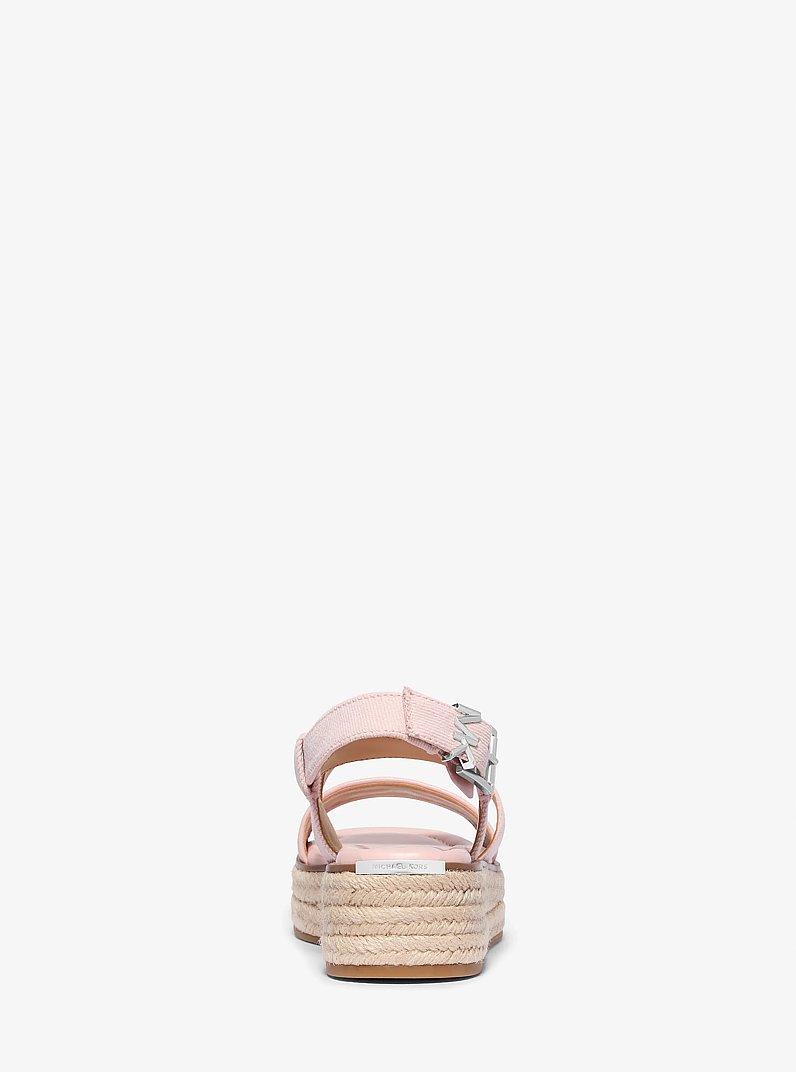 Lynn Denim Espadrille Sandal in ROSEWATER | Michael Kors