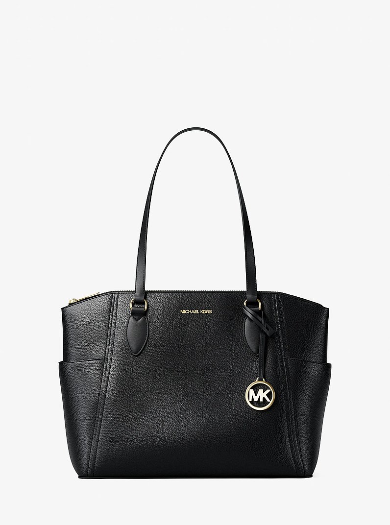 Borsa tote Sienna media in NERO | Michael Kors