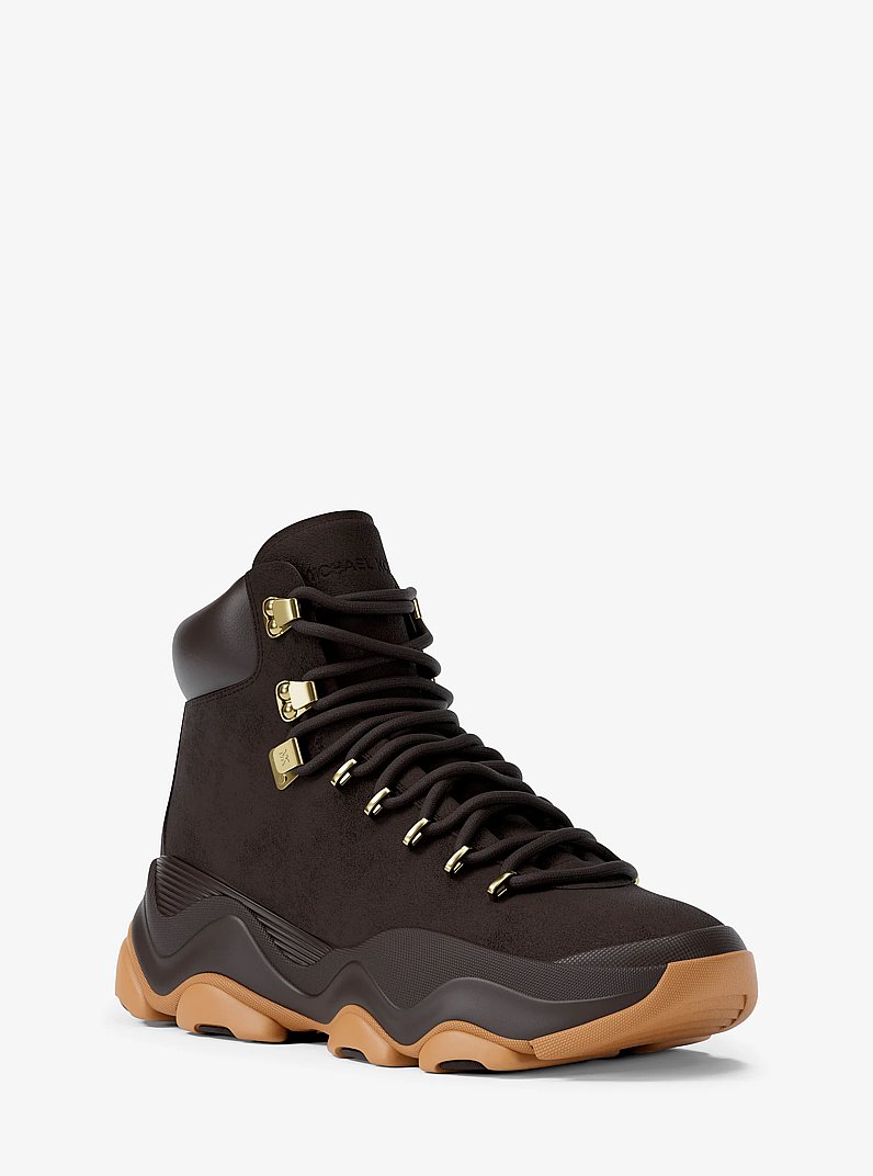 Atlas Suede Boot in CHOCOLATE | Michael Kors