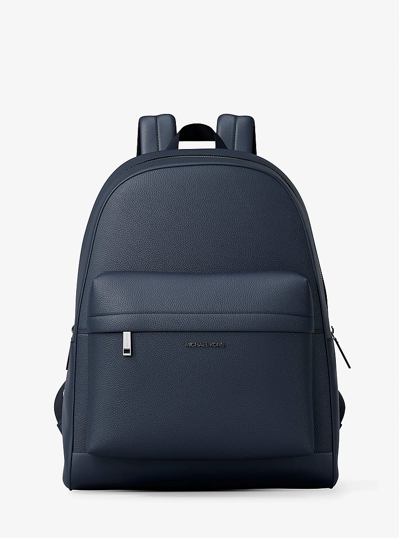 Pacey Leather Backpack in NAVY | Michael Kors