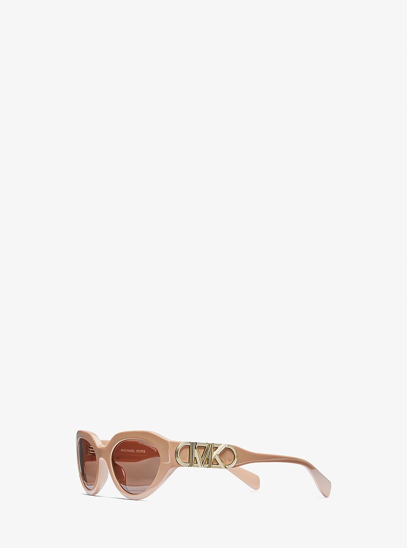 Empire Oval Sunglasses in CAMEL | Michael Kors