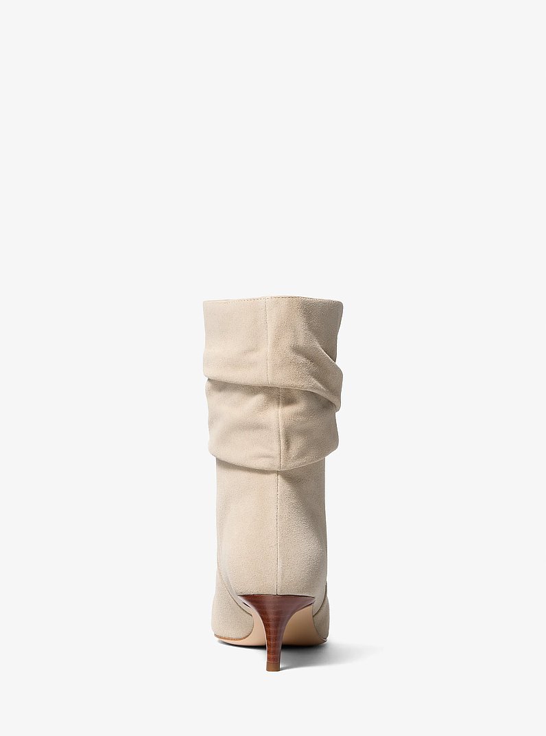 Dawn Suede Ankle Boot in LIGHT SAND | Michael Kors