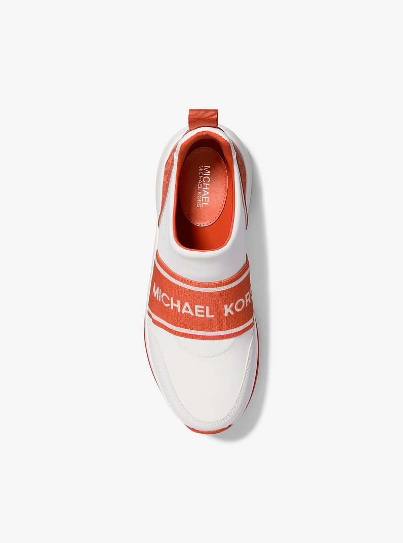 Olympia Scuba Slip-On Trainer in RED CLAY | Michael Kors