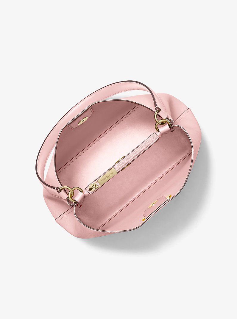 Pratt Medium Shoulder Bag in POWDER BLUSH | Michael Kors