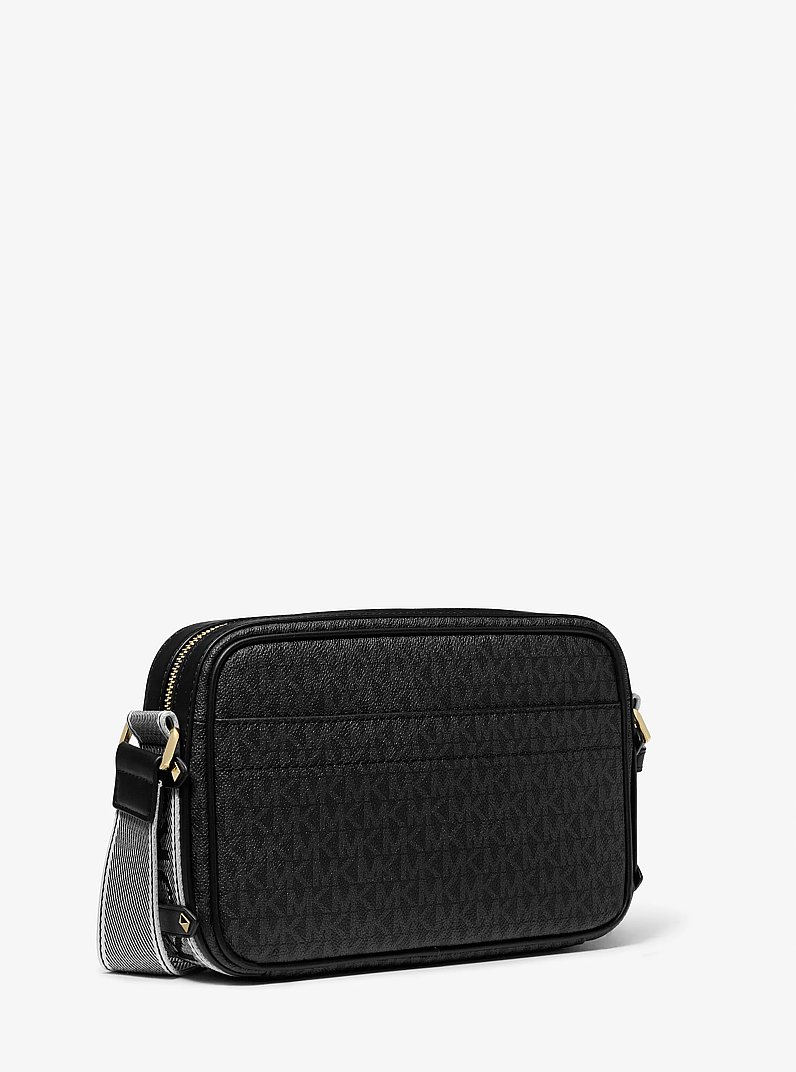 Grand sac &agrave; bandouli&egrave;re Maeve &agrave; logo Signature in NOIR | Michael Kors