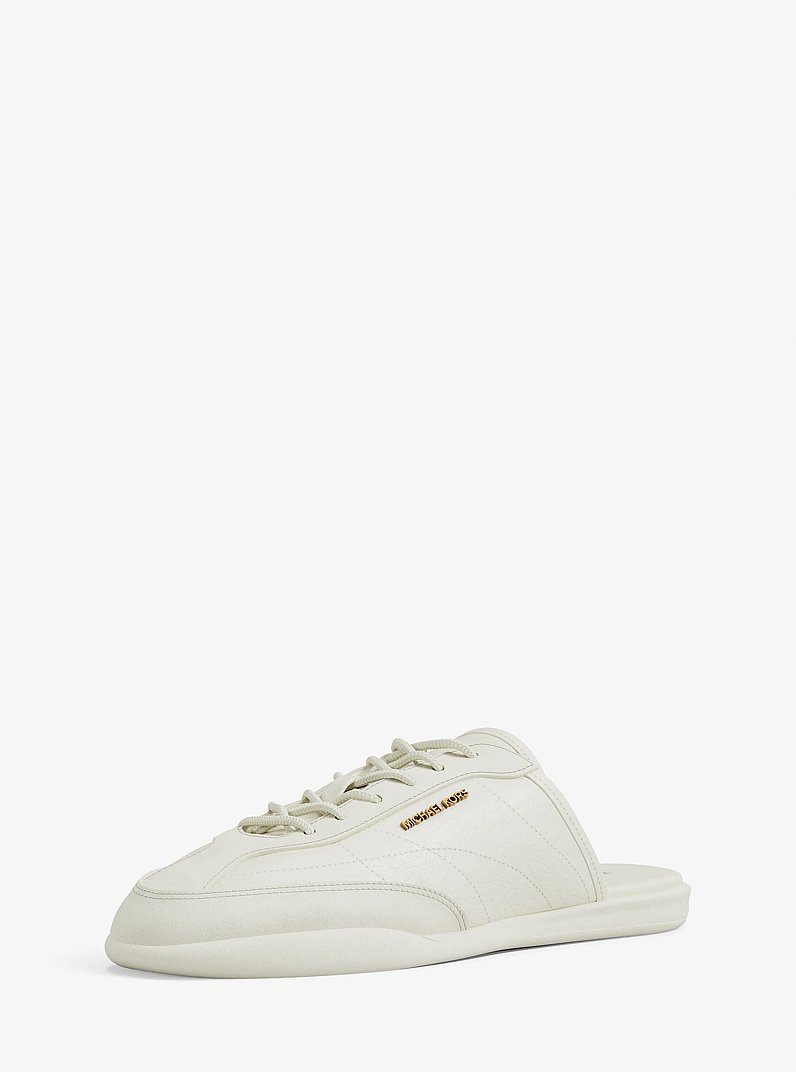 Nolan Leather Mule in EGGSHELL | Michael Kors
