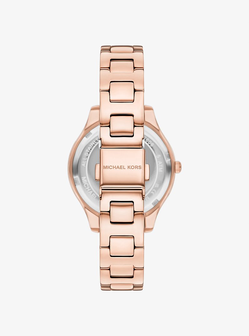 Liliane Pav&eacute; Rose Gold-Tone Watch in ROSE GOLD | Michael Kors