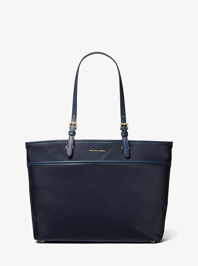 Winston Large Nylon Pocket Tote Bag in NAVY | Michael Kors