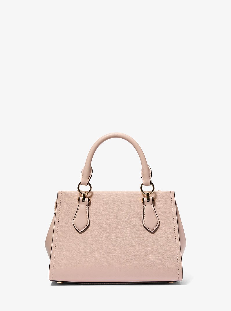 Marilyn Small Saffiano Leather Crossbody Bag in SOFT PINK | Michael Kors
