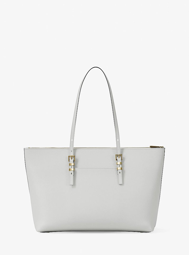 Shopper Quinn Large aus gekrispeltem Leder in EGGSHELL | Michael Kors
