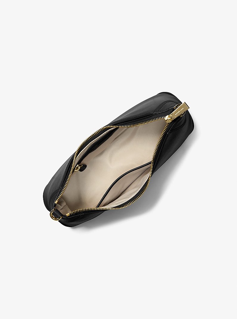 Bandolera Jet Set mediana convertible de piel in NEGRO | Michael Kors