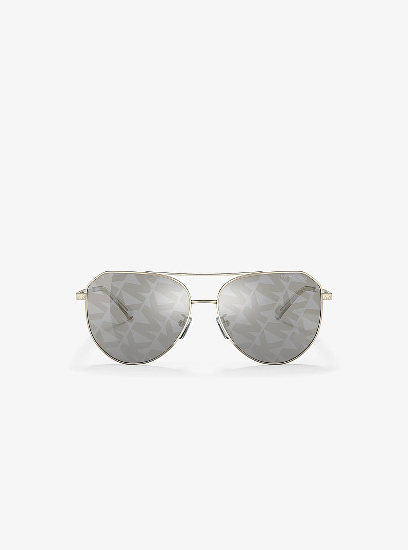 Cheyenne Sunglasses in SILVER/GOLD | Michael Kors