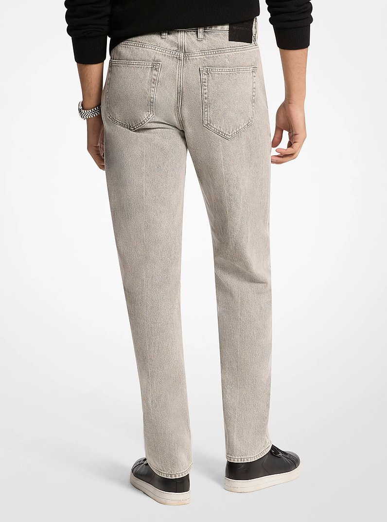 Jeans Finn aus Stretch-Denim mit geradem Bein in [3707] | Michael Kors