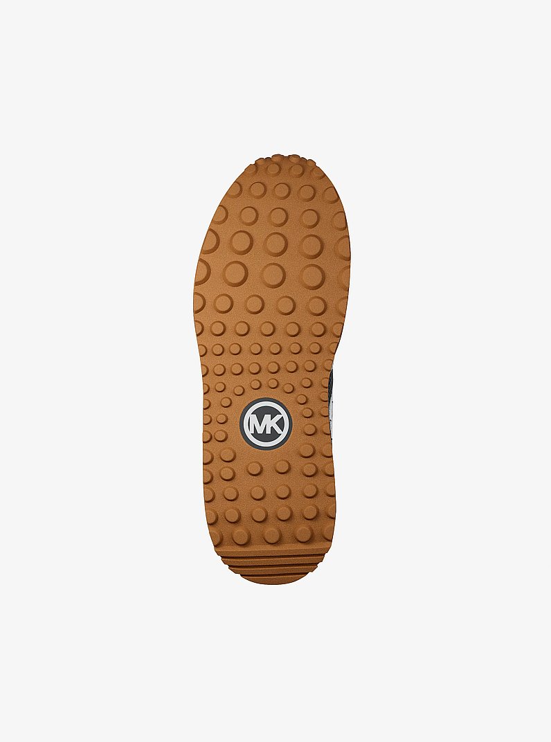 Dax Patent and Mesh Trainer in BLACK | Michael Kors