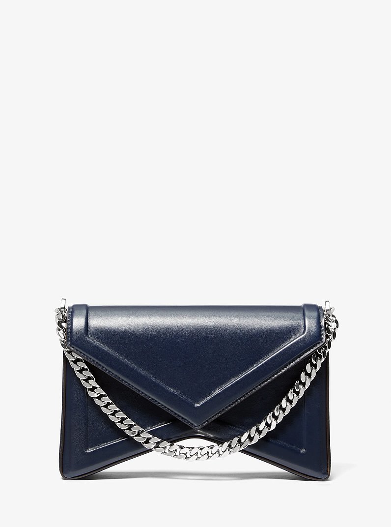 Schultertasche Manhatta aus Leder in MARITIM | Michael Kors