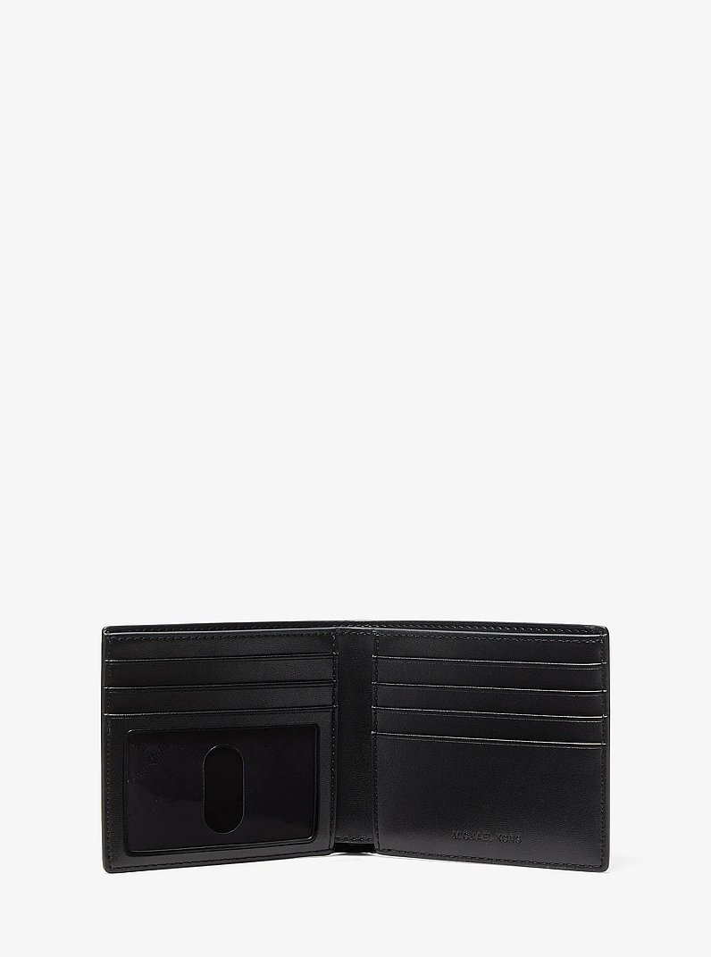 Cooper Plaid Print Wallet in MUSHROOM | Michael Kors
