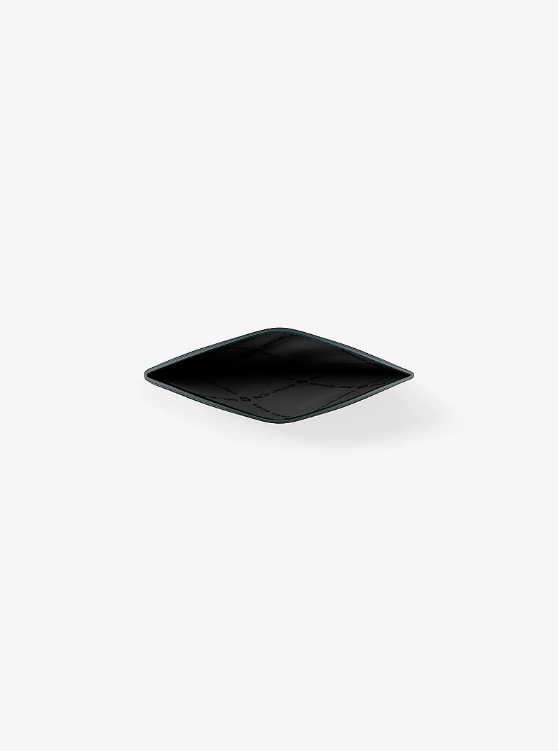 Cooper Signature Logo Card Case in GRASS GREEN | Michael Kors