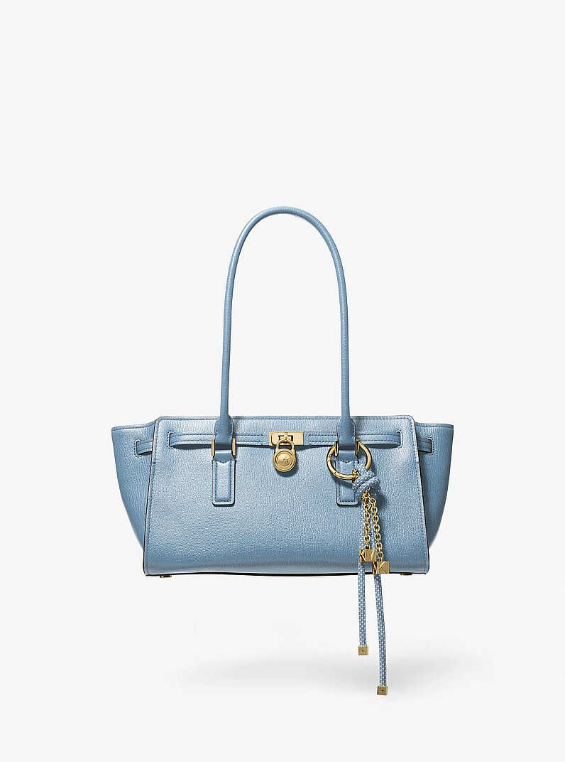 Hamilton Moderne Small Leather Satchel in CHAMBRAY | Michael Kors