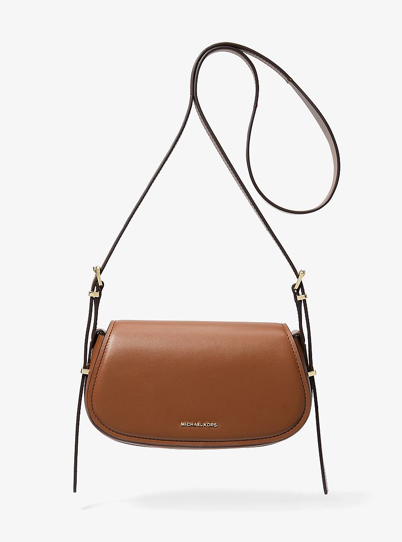 Umh&auml;ngetasche Lydia Small aus Leder in LUGGAGE | Michael Kors