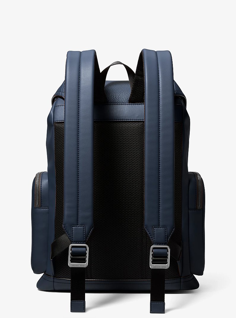 Mochila Cooper de piel granulada in AZUL MARINO | Michael Kors