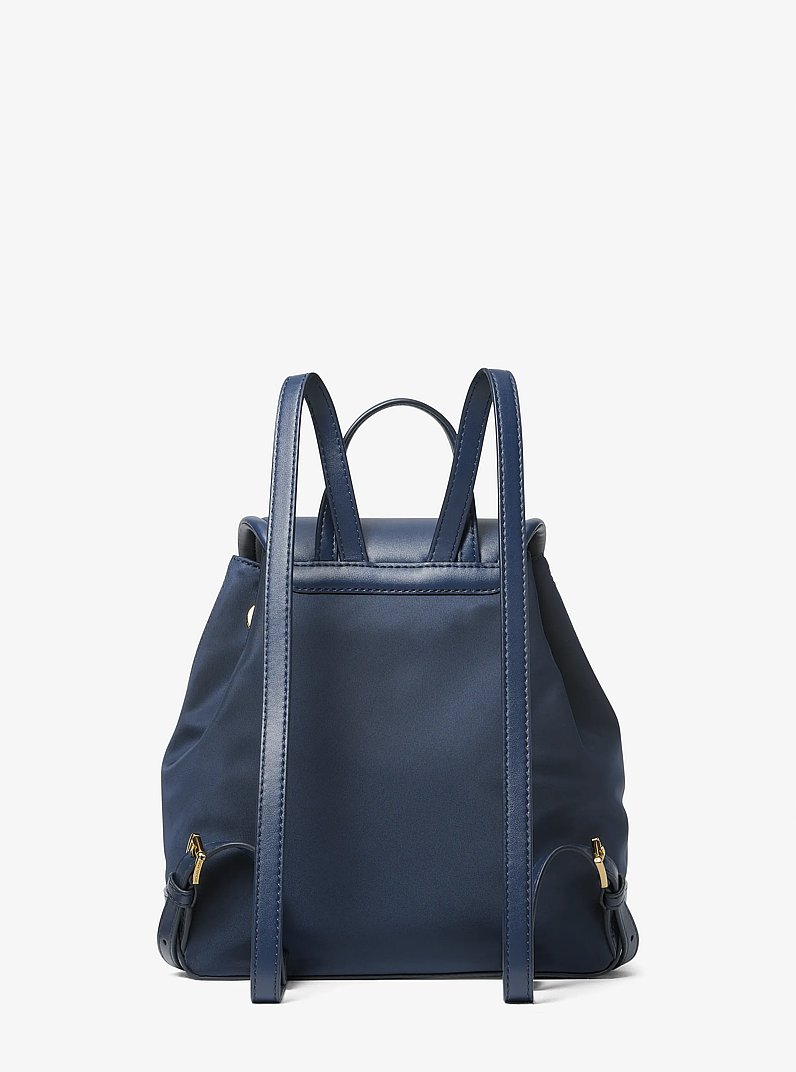 Cara Small Nylon Backpack in NAVY | Michael Kors