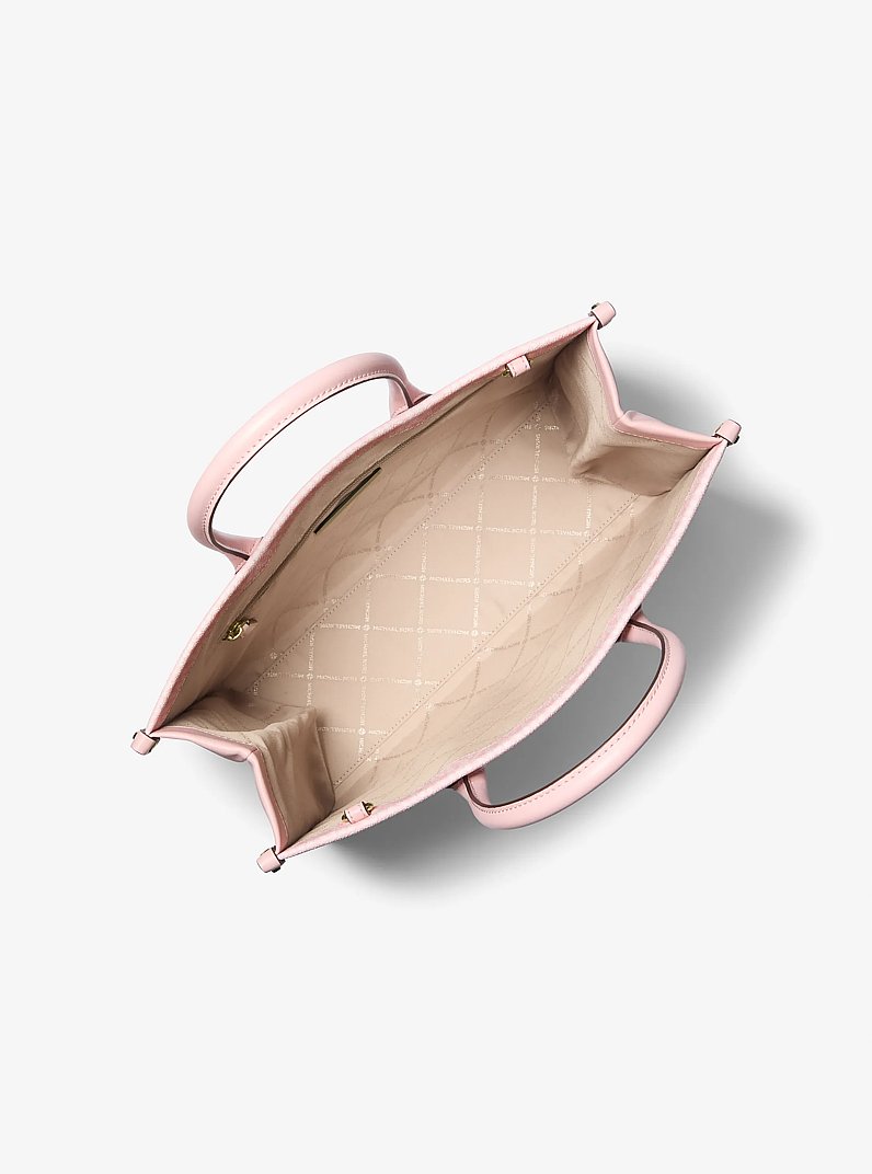 Mirella Medium Ombr&eacute; Logo Tote Bag in POWDER BLUSH | Michael Kors