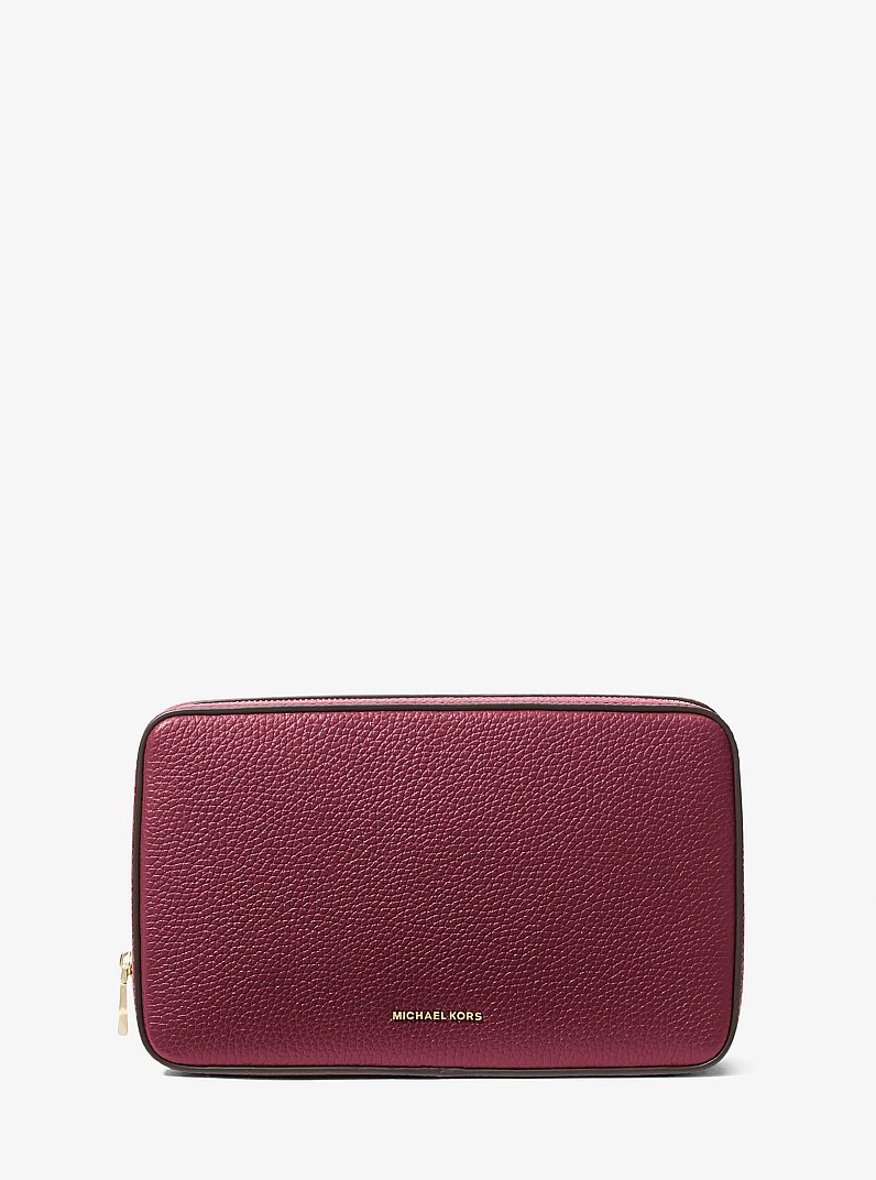 Medium Pebbled Leather Tech Organizer in MULBERRY | Michael Kors