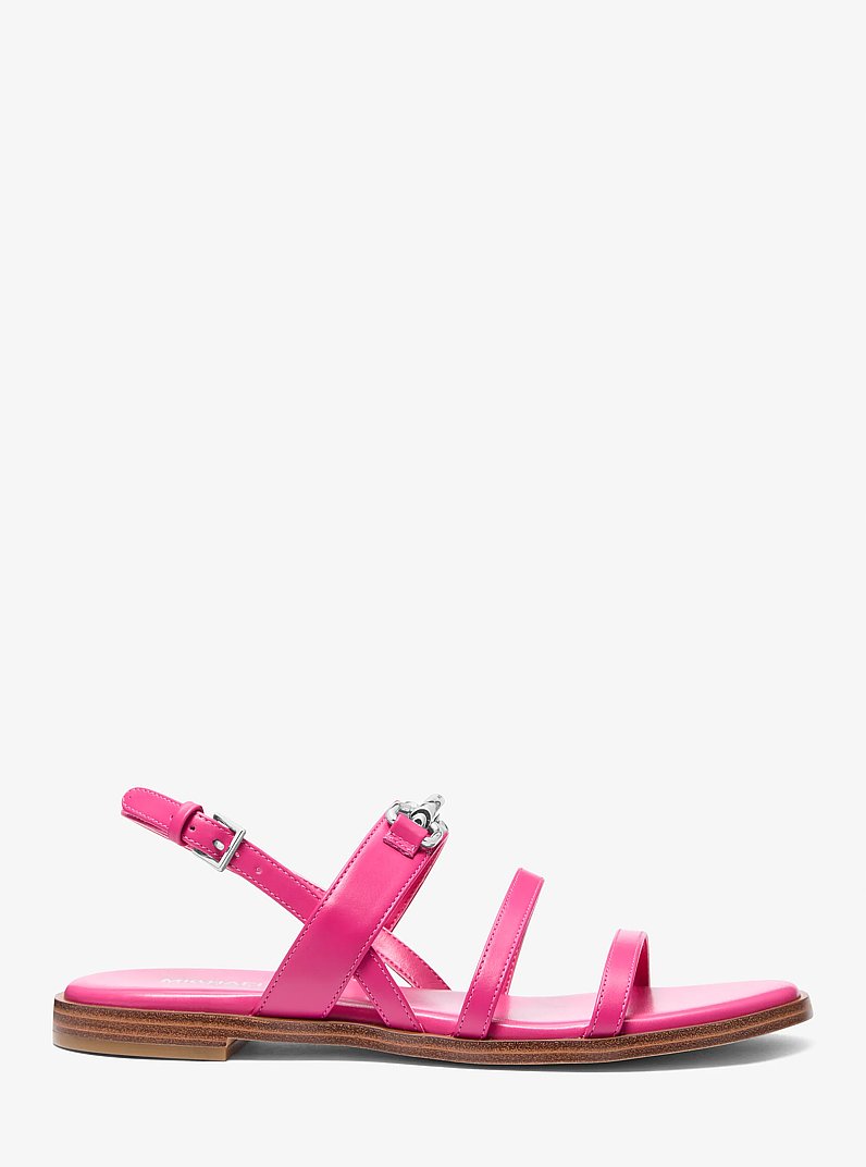 Sandalia Carson de cuero in PITAYA | Michael Kors