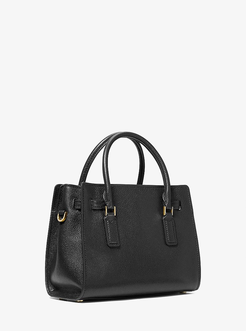 Umh&auml;ngetasche Hamilton Moderne Small aus Leder in SCHWARZ | Michael Kors