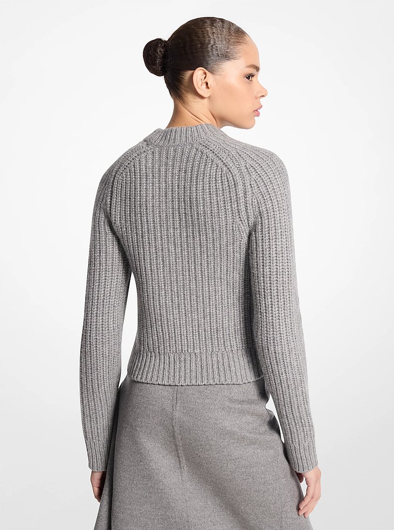 Cashmere Sweater in BANKER GREY | Michael Kors