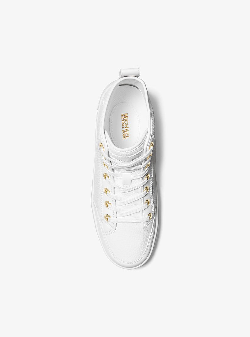 Zapatilla de ca&ntilde;a alta Shea in BLANCO INTENSO | Michael Kors