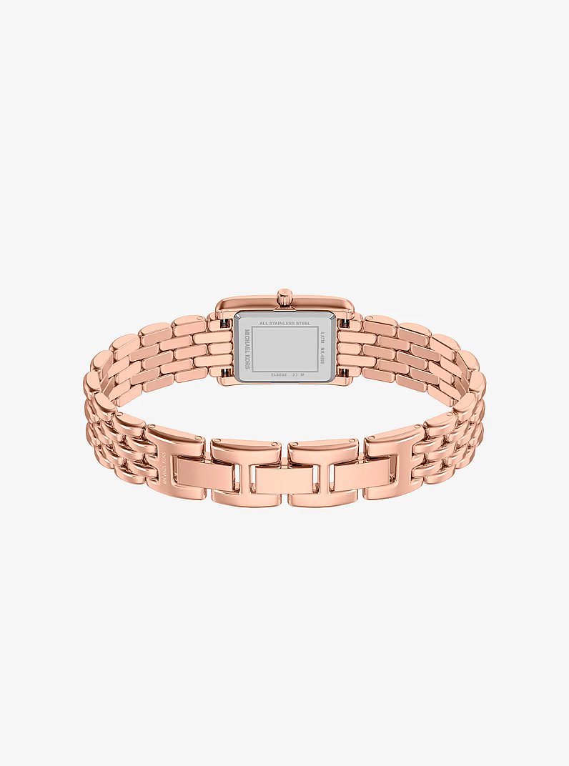 Kleine Armbanduhr Essex im Ros&eacute;-Goldton in ROTGOLDTON | Michael Kors
