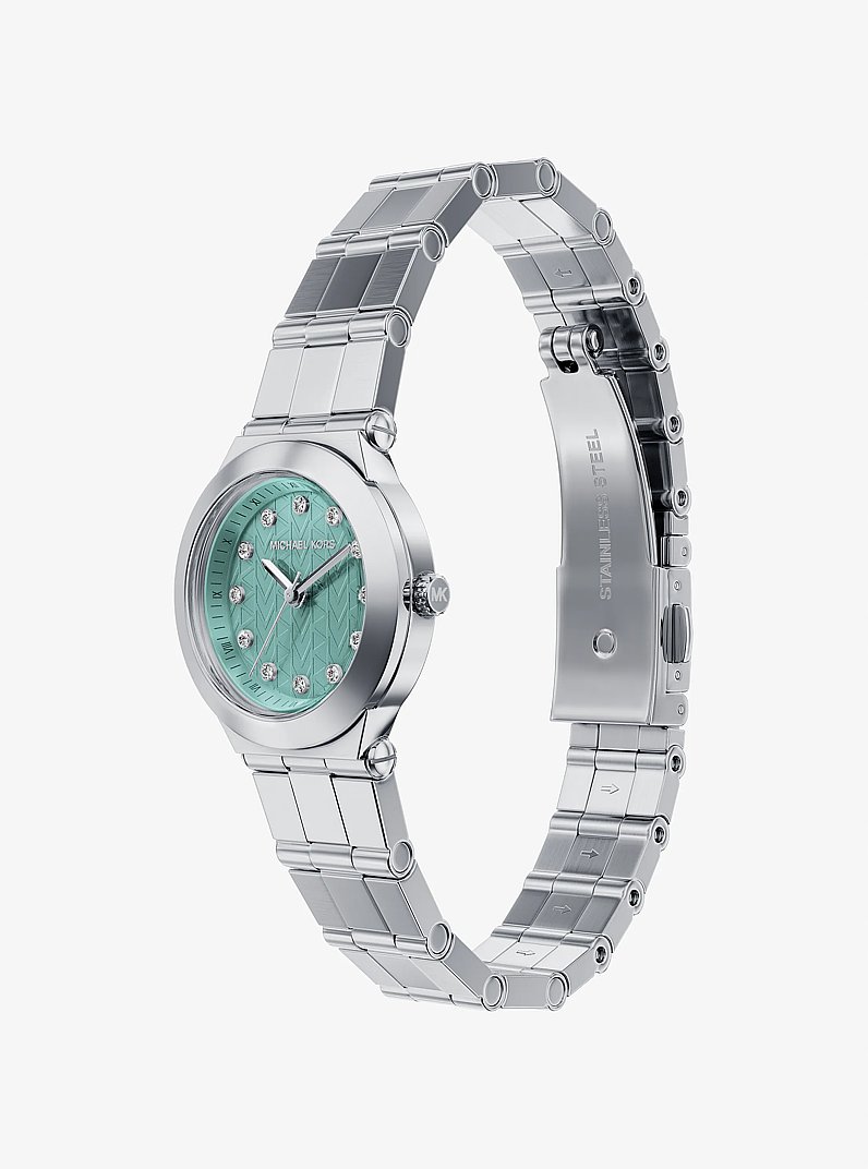 Kleine Armbanduhr Billie im Silberton in SILBERTON | Michael Kors