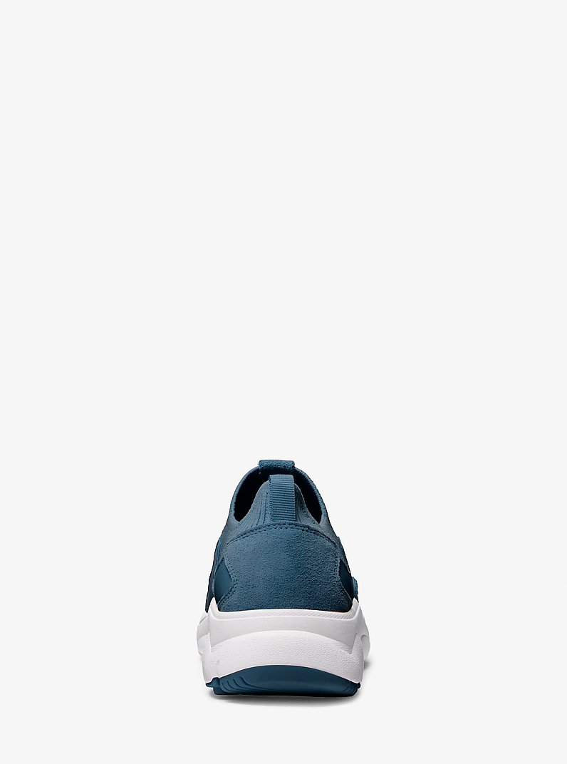 Zapatilla Sami de punto el&aacute;stico in CHAMBRAY OSCURO | Michael Kors