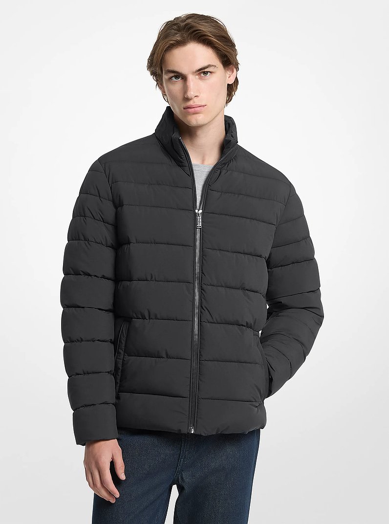Channel Quilted Jacket in CHARCOAL | Michael Kors