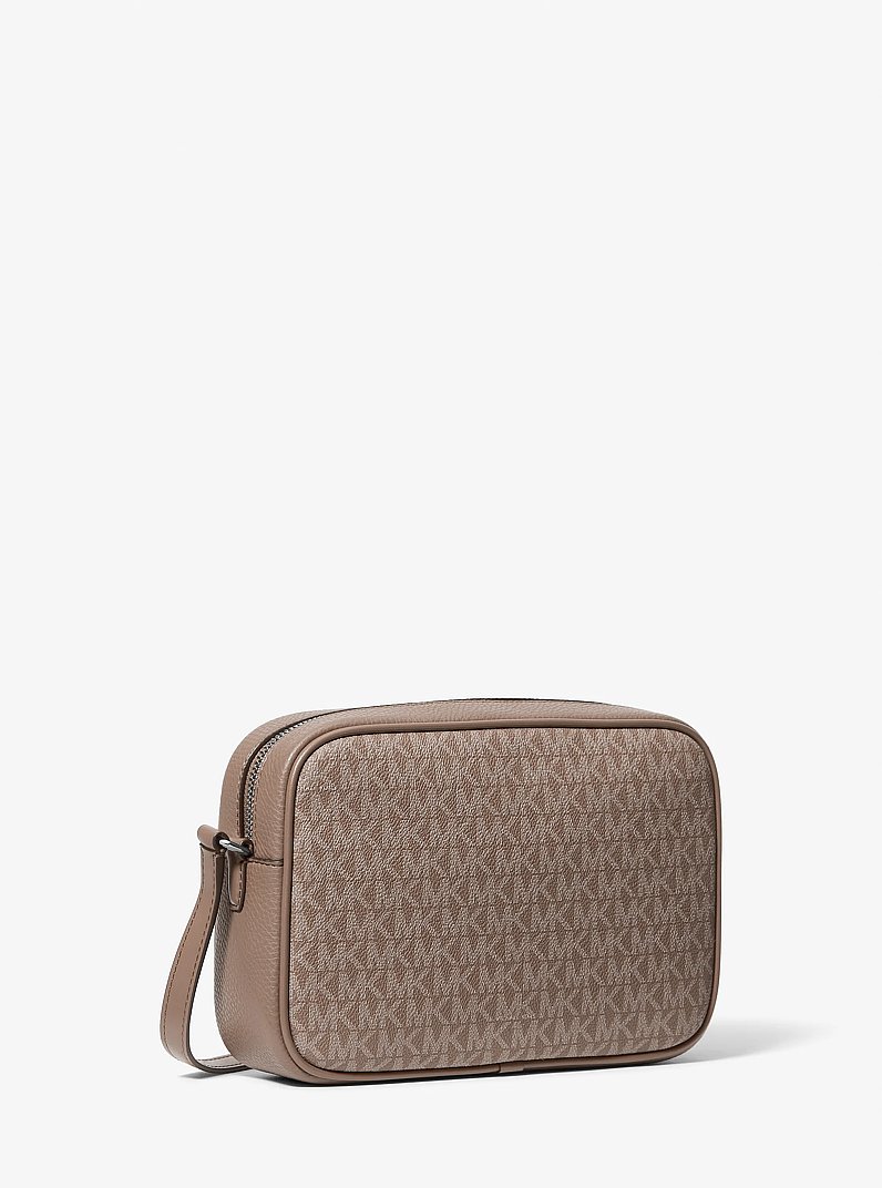 Jet Set Travel Large Signature Logo Camera Crossbody Bag in