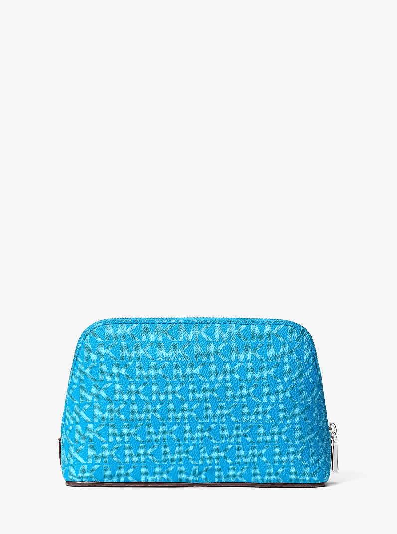 Petit kit de voyage Jet Set &agrave; logo Signature in BLEU MILOS | Michael Kors