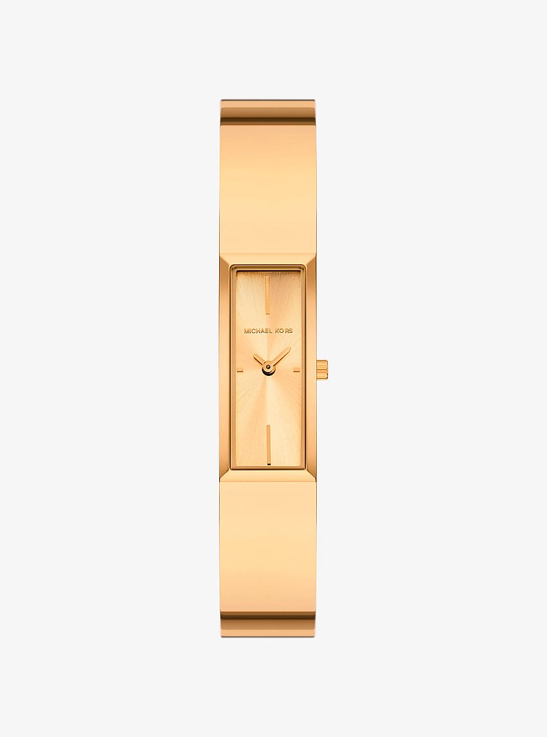 Reloj brazalete Yazmeen en tono dorado in DORADO | Michael Kors
