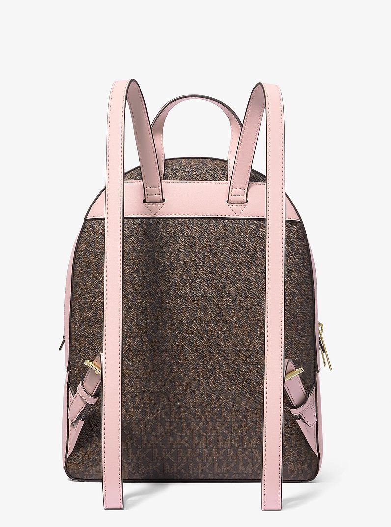 Jaycee Medium Logo Backpack in POWDER BLUSH | Michael Kors