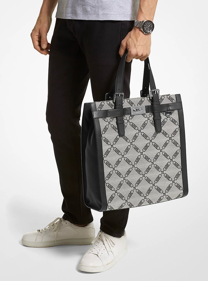 Hudson Empire Logo Jacquard Tote Bag