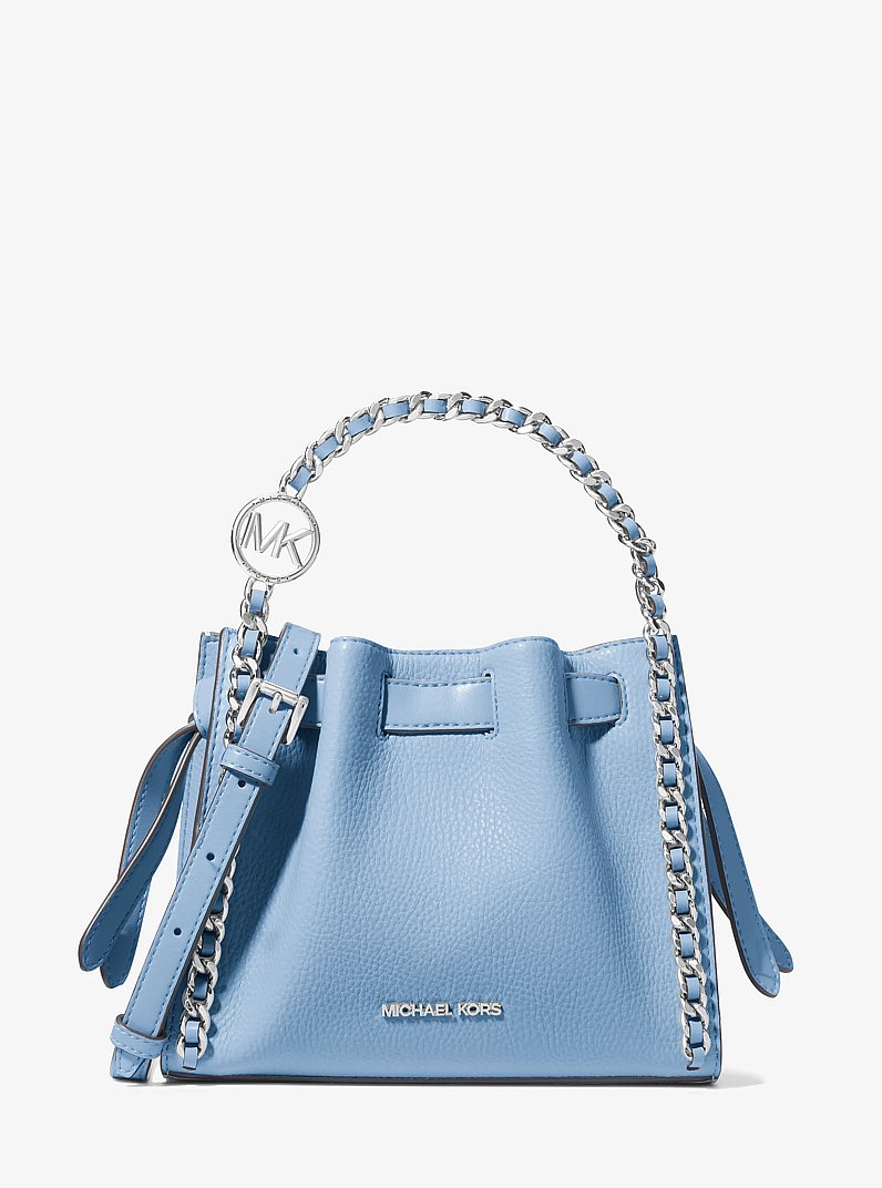 Mina Small Chain Crossbody Bag in LIGHT SKY | Michael Kors