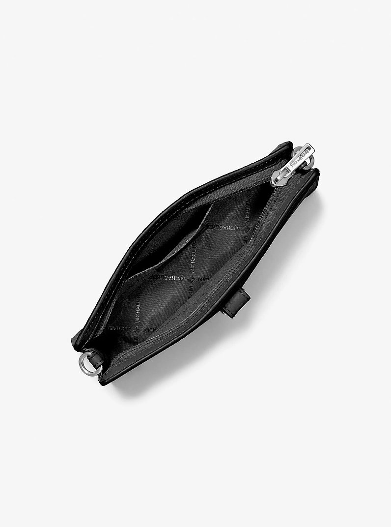 Jet Set Travel Wristlet Crossbody Bag in BLACK | Michael Kors