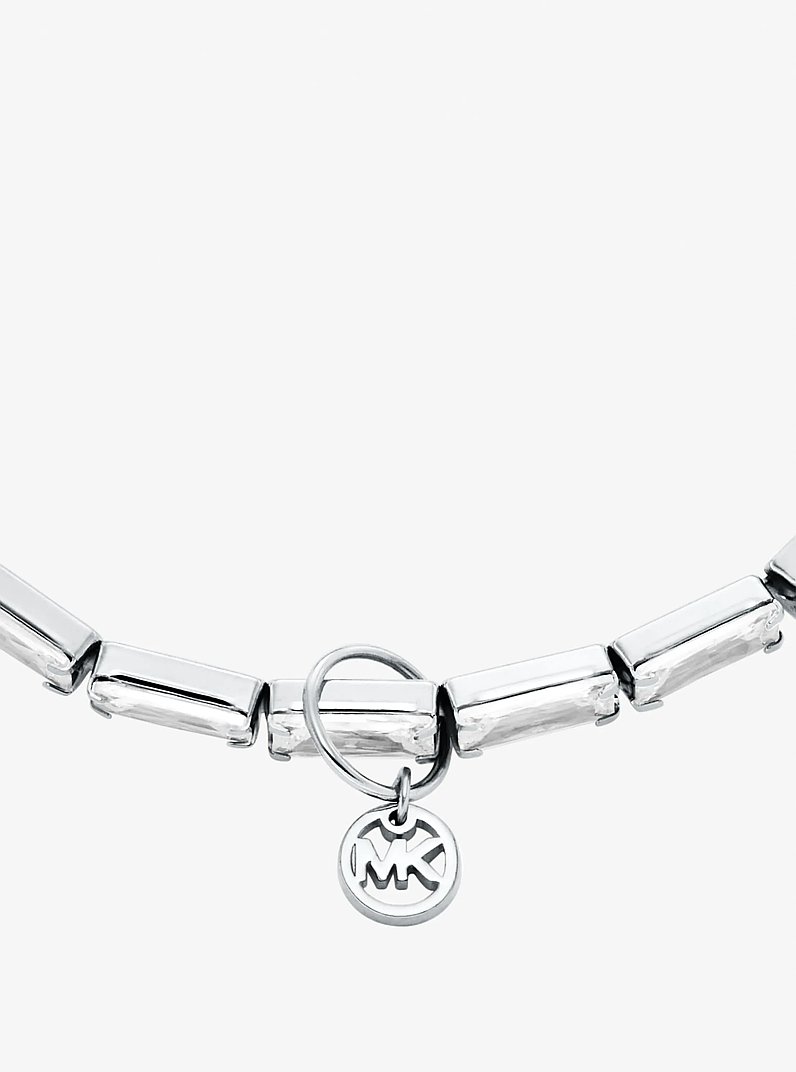 Bracelet tennis &agrave; zircones cubiques in ARGENT | Michael Kors