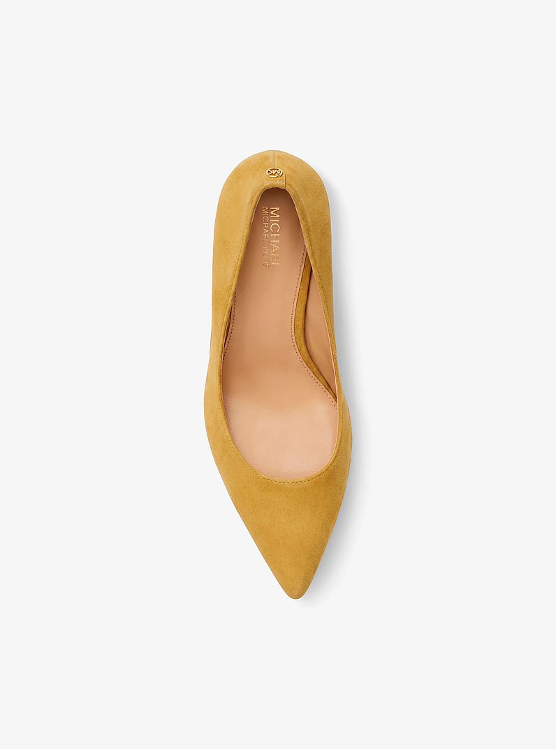 Pumps Alina Flex aus Wildleder in HELLGR&Uuml;N | Michael Kors