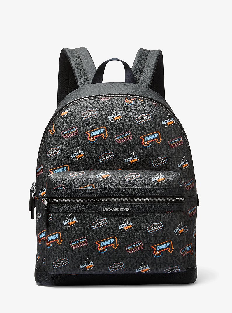 Mochila Cooper estilo domo con logotipo exclusivo y adornos in NEGRO | Michael Kors