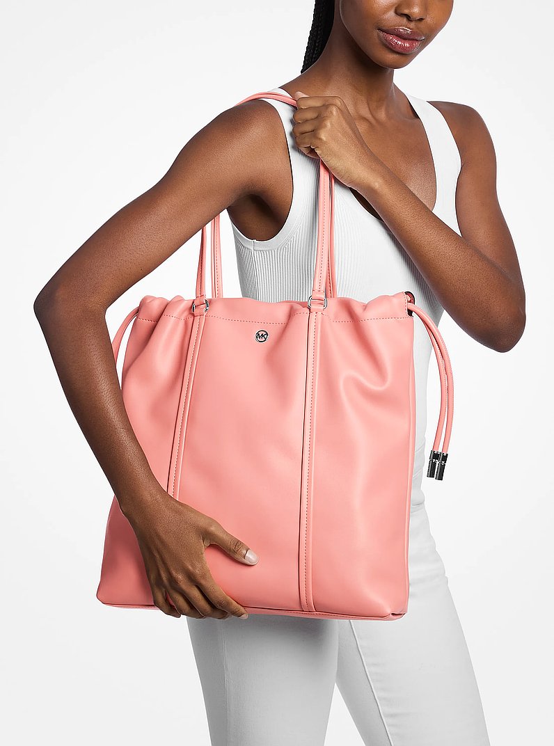 Matilda Large Cinch Tote Bag in SUNSET ROSE | Michael Kors